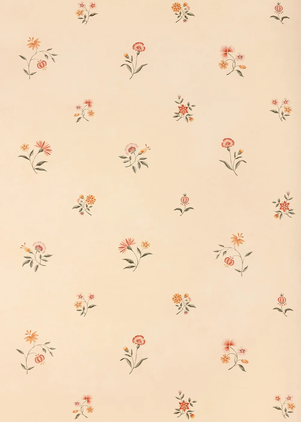 Mirabel Sprig Wallpaper - Honey