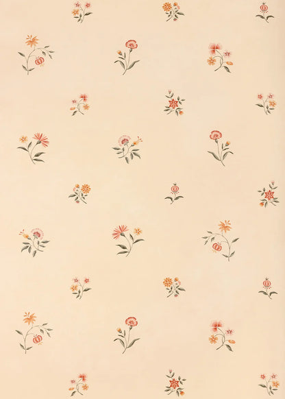 Mirabel Sprig Wallpaper - Honey