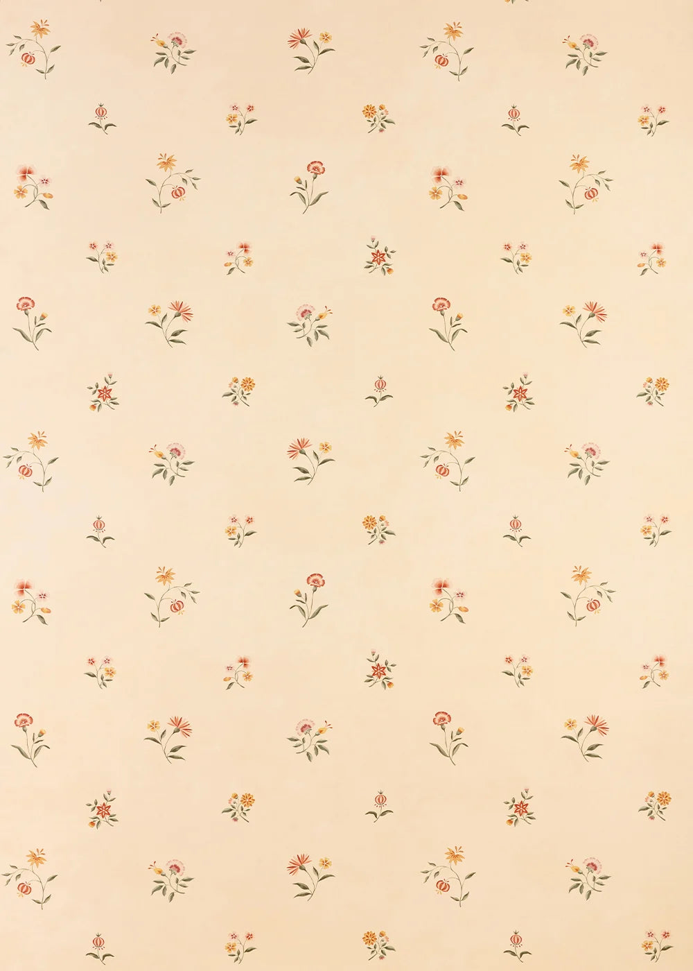 Mirabel Sprig Wallpaper - Honey
