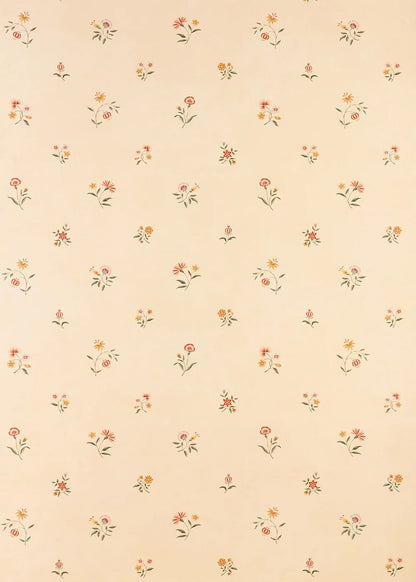 Mirabel Sprig Wallpaper - Honey