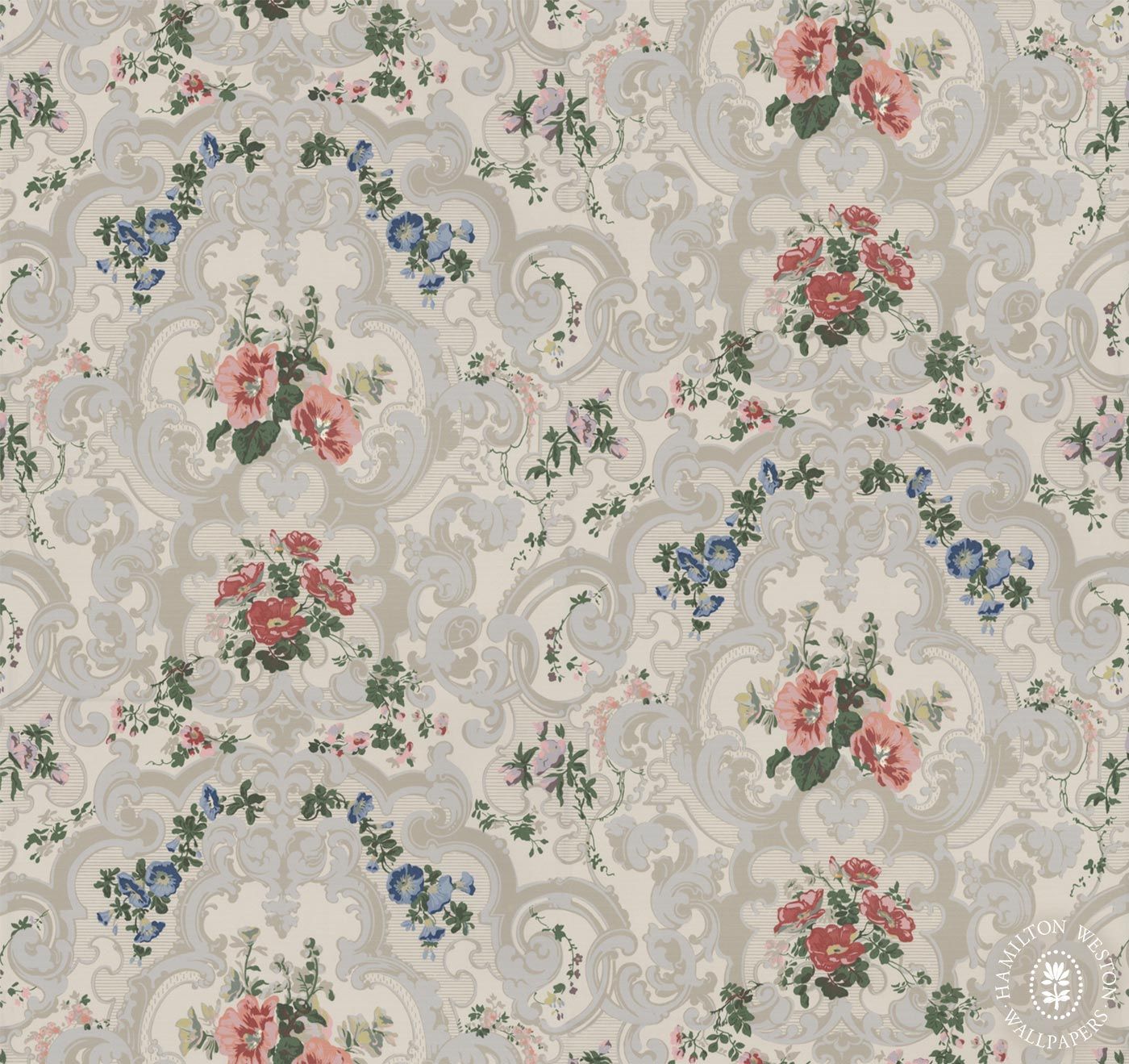 Uppark Yellow Bedroom Wallpaper - 1