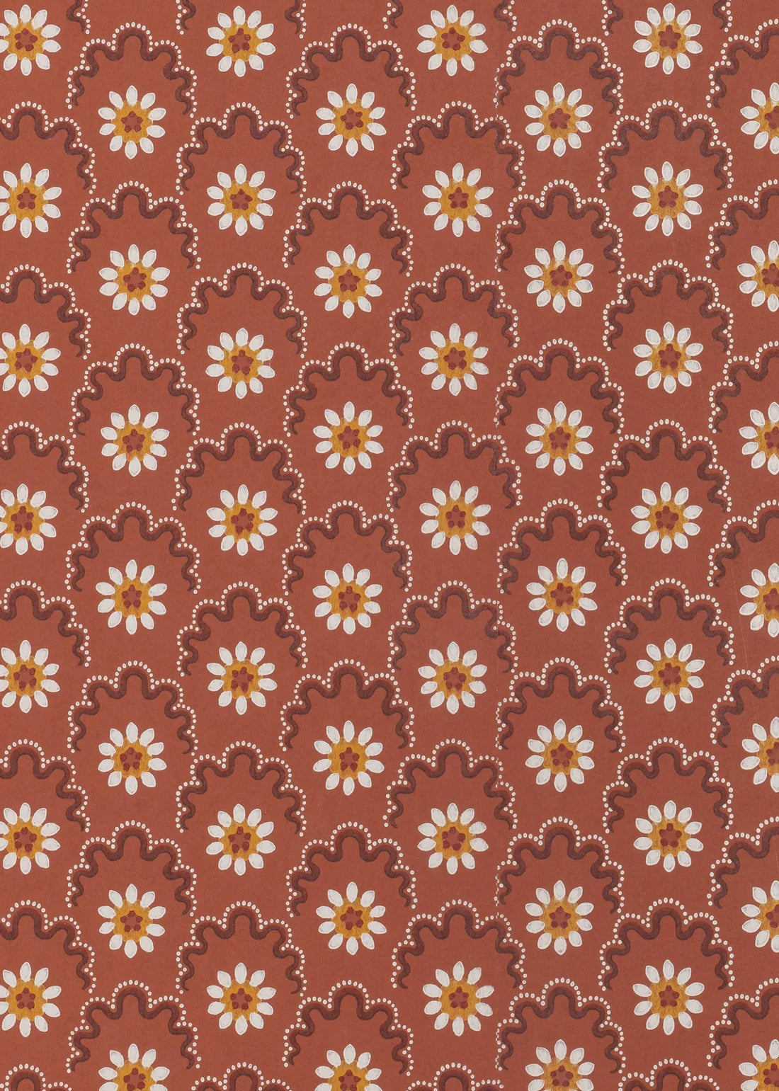 Ida Wallpaper - Madder