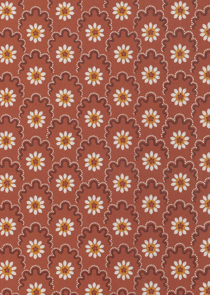 Ida Wallpaper - Madder