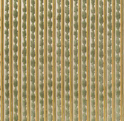 Ikat Stripe - Honey/Celadon