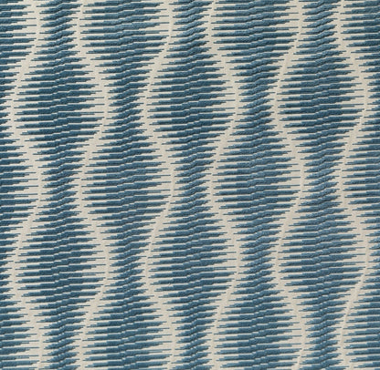 Ikat Wave - Indigo