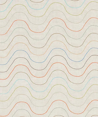 Undulating Lines - Multi / Natural