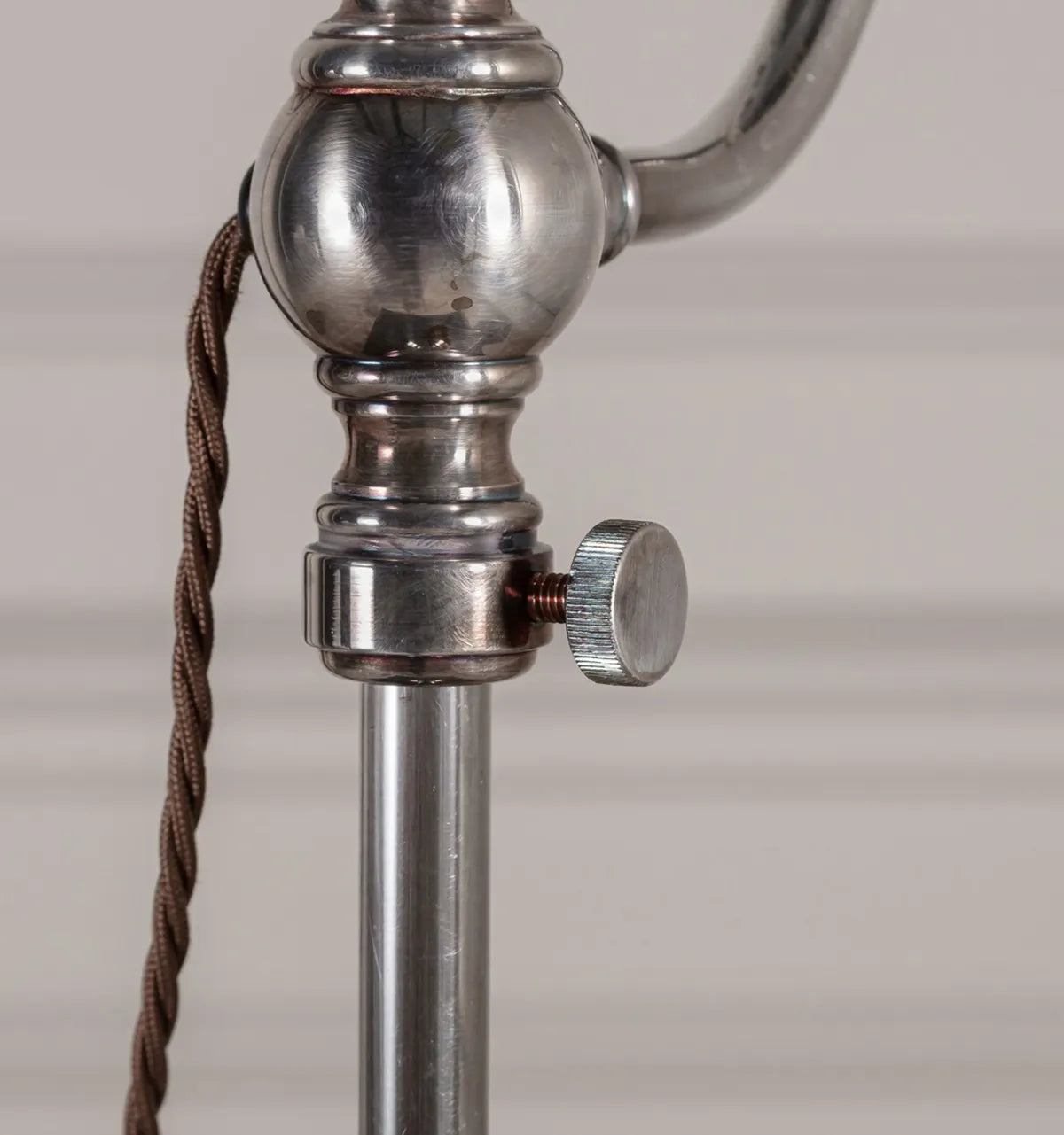 Lidbury Desk Lamp - Antique Silver