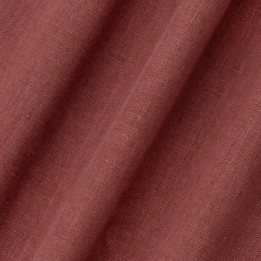 Light Weight Plain Linen - Marsala