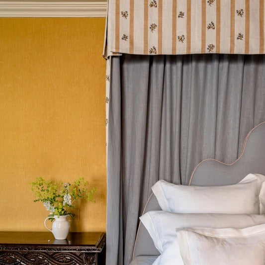 Light Weight Plain Linen - Ochre