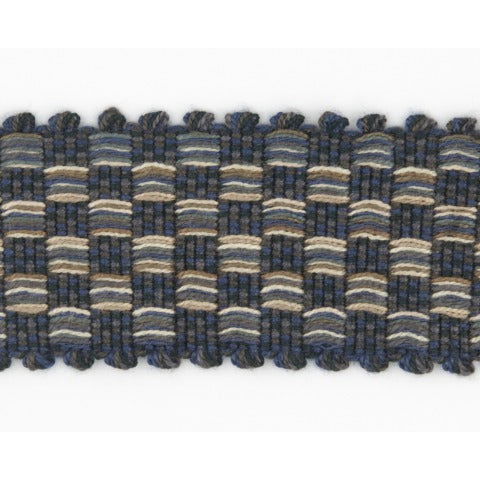 Wide Braid - Ink Blue