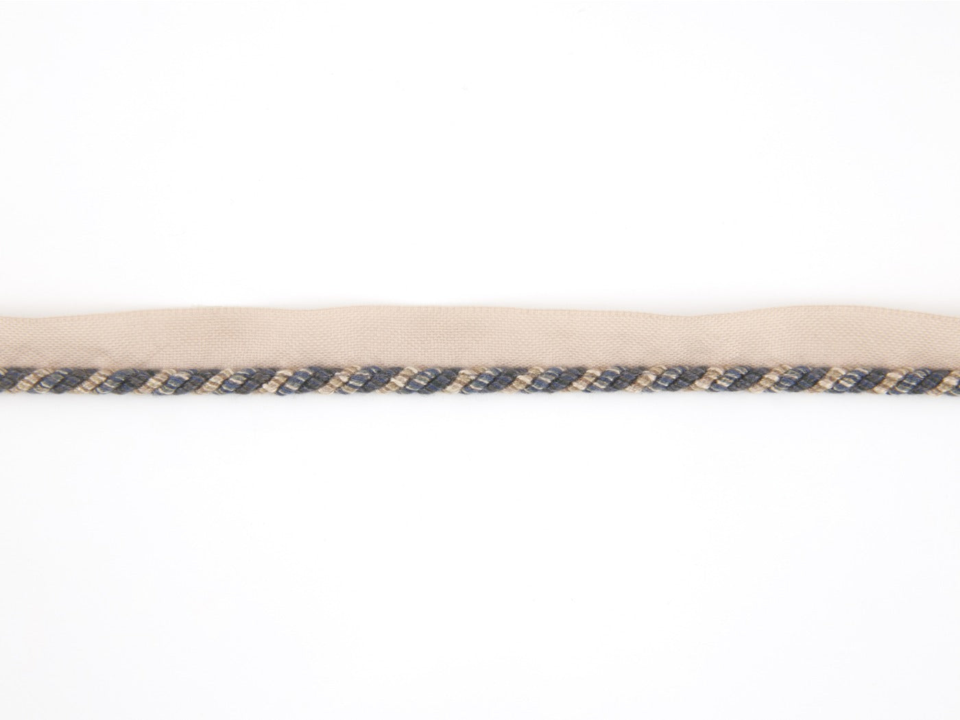 Flanged Cord - Ink Blue