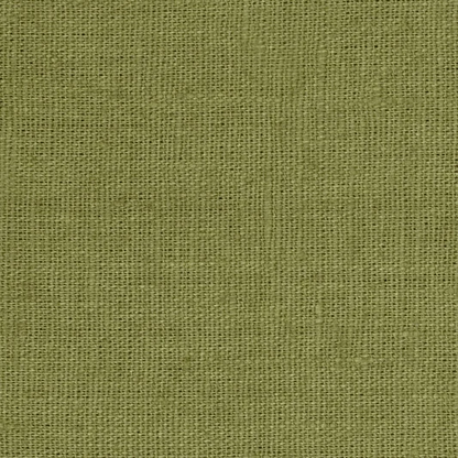 Light Weight Plain Linen - Botanical Green