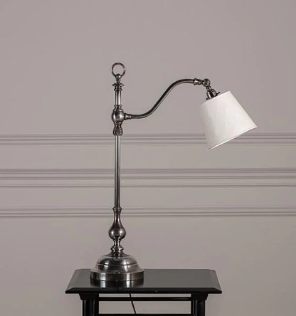 Lidbury Desk Lamp - Antique Silver