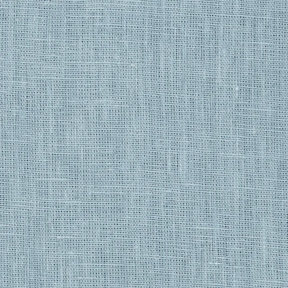 Light Weight Plain Linen - Porcelain Blue