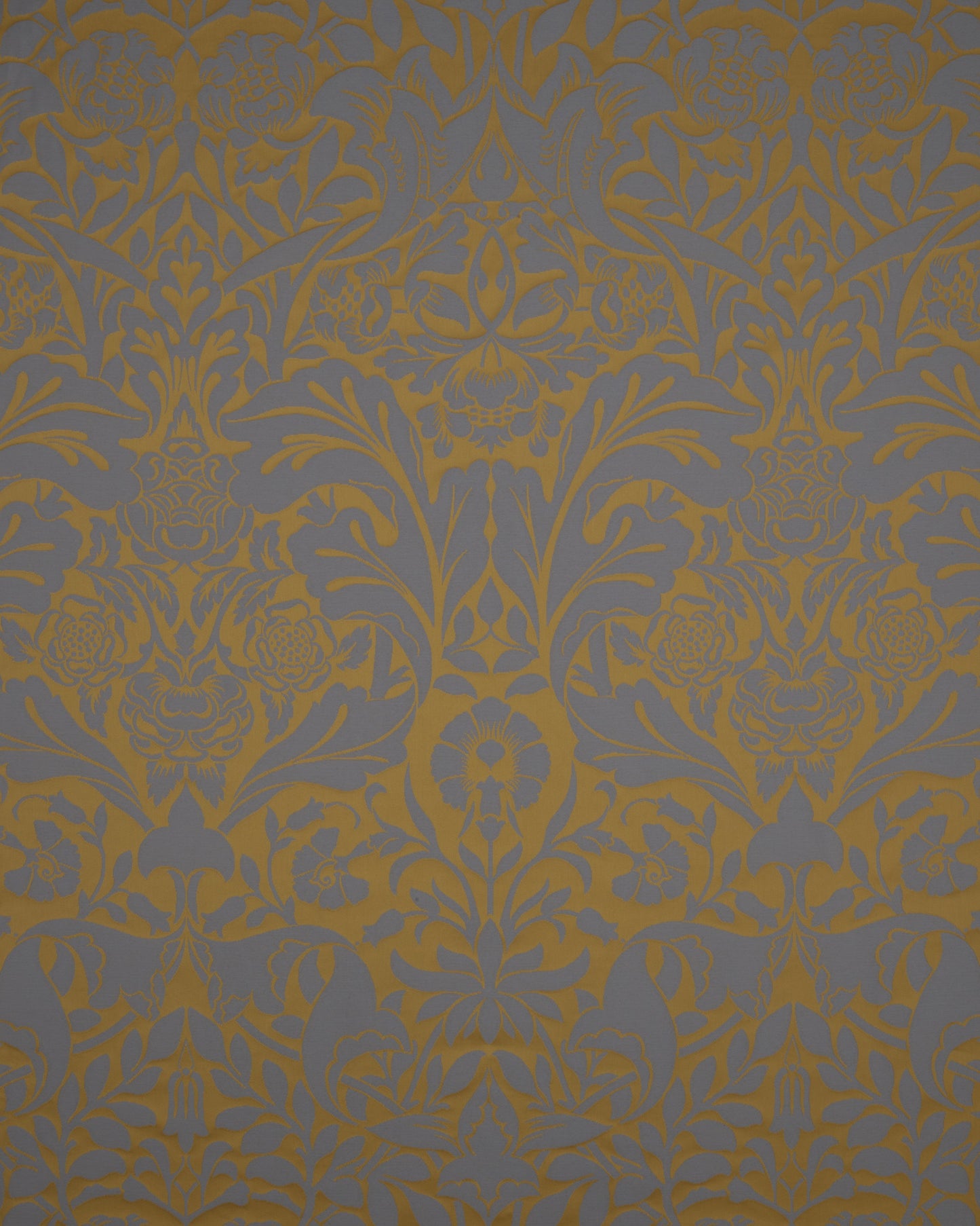 St. James - Mustard, Dusky Blue
