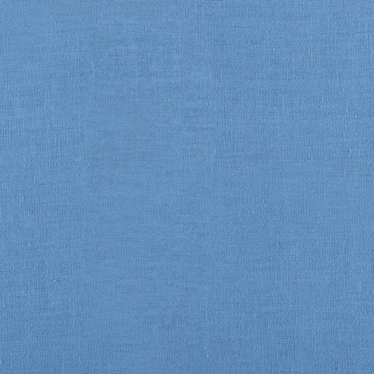 Light Weight Plain Linen - Cornflower Blue