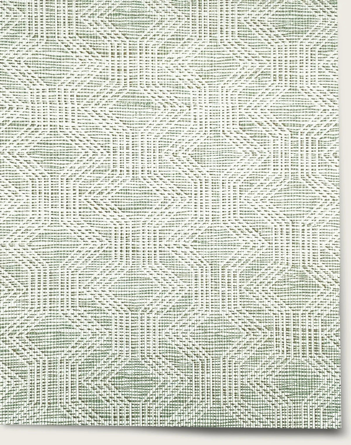 Spindle Wallpaper - Cottage Green