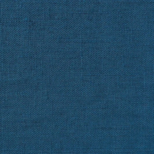 Light Weight Plain Linen - Prussian Blue