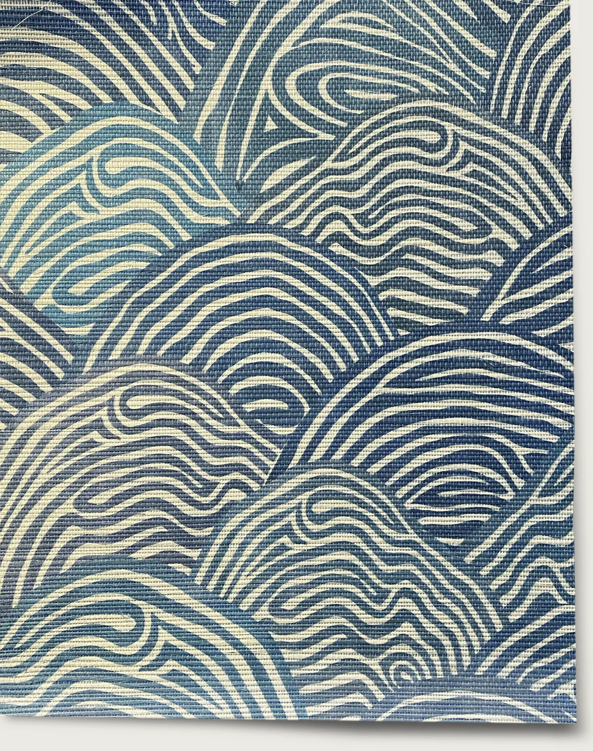 Aqua Terra Wallpaper - Shadow Blue