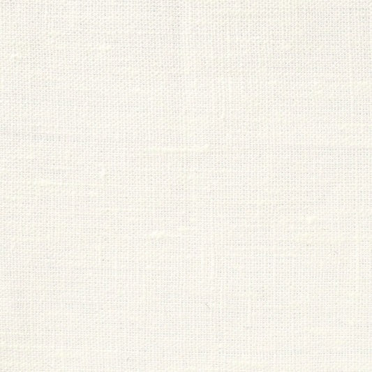 Light Weight Plain Linen - Ivory White