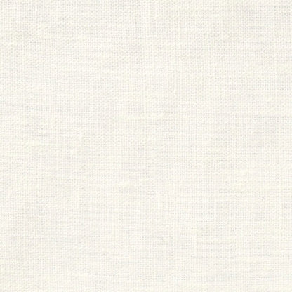 Light Weight Plain Linen - Ivory White