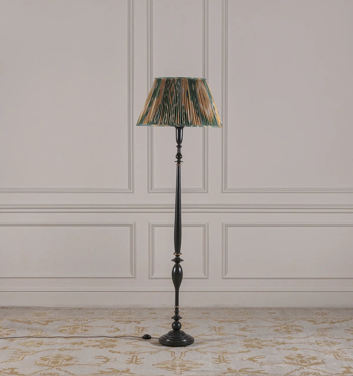 Kingsland Standard Lamp - Darkest Green