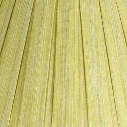 16 Inch Round Box Pleat Bedwyn Lampshade - Moire Euphorbia