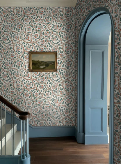 Serpentine Rose Wallpaper - Raj Rose