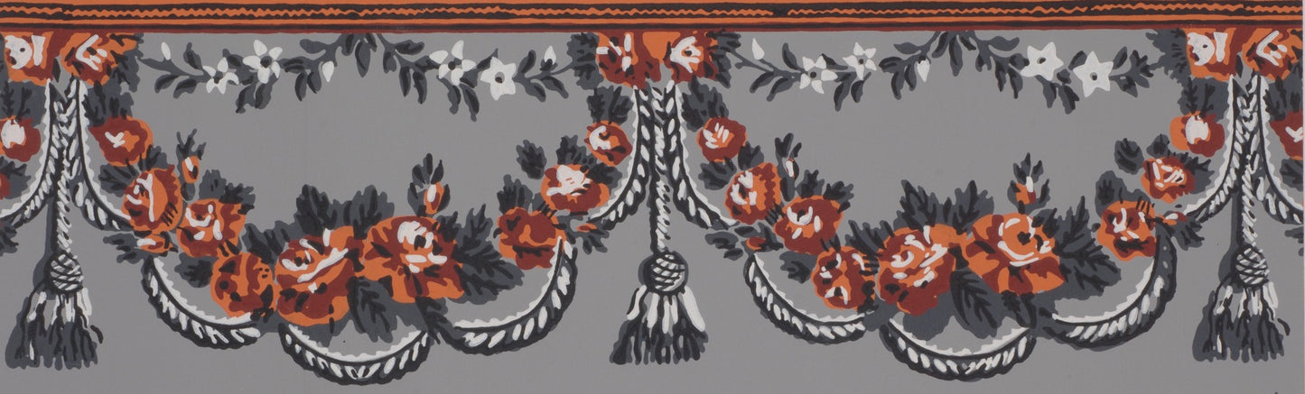 Garland and Tassel Frieze