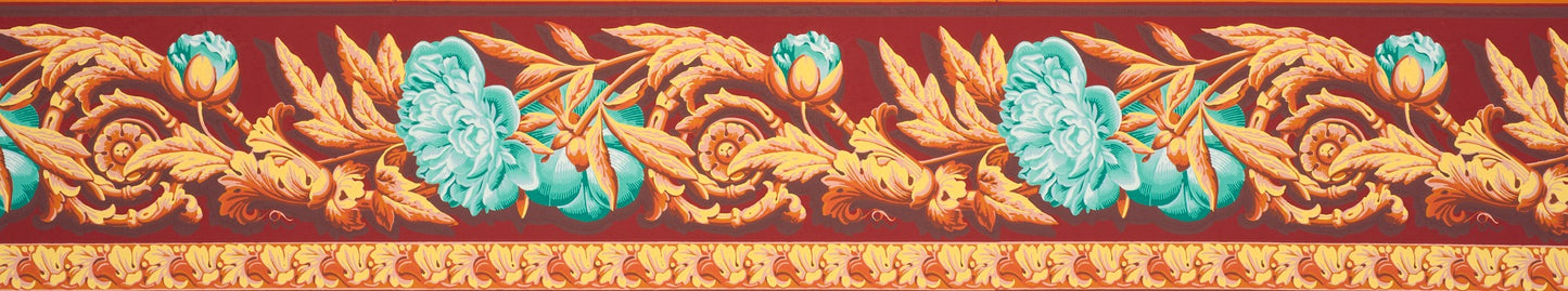Peony Frieze