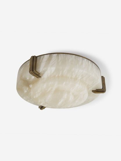 Alabaster Lang Flush Mount Medium