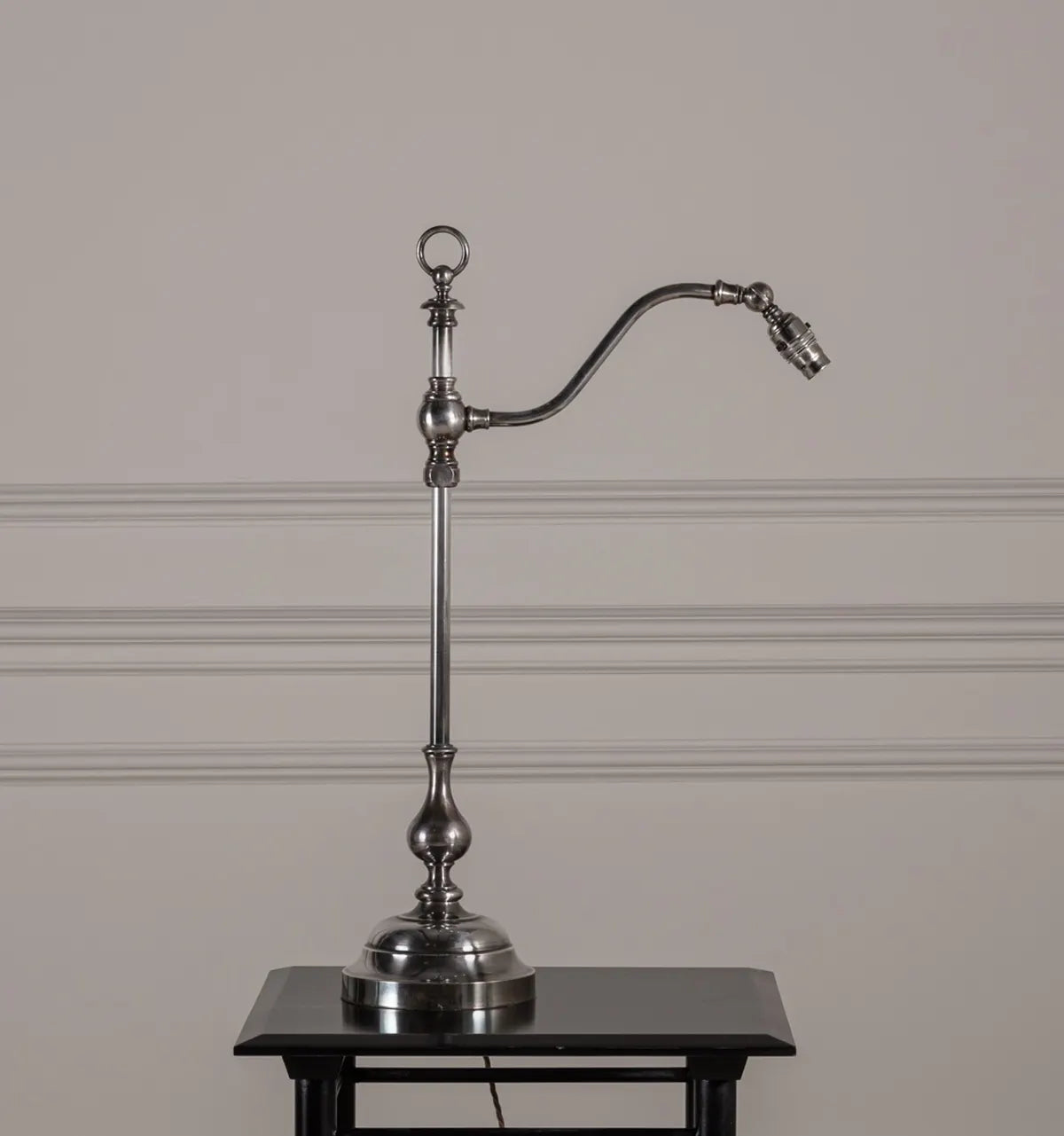 Lidbury Desk Lamp - Antique Silver