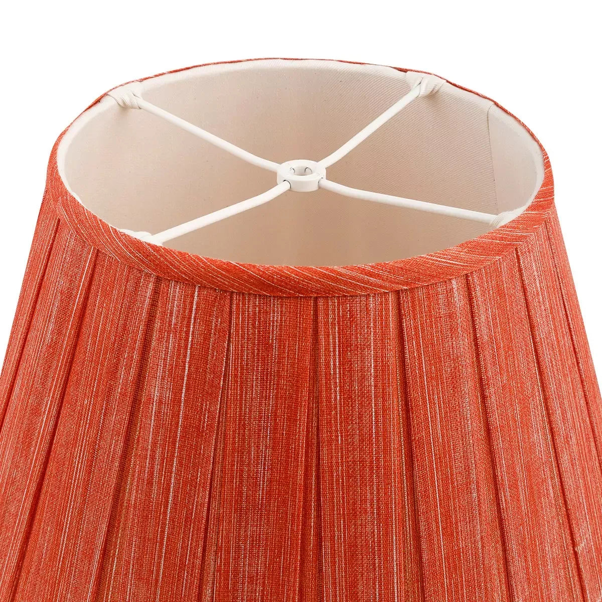 16 Inch Round Box Pleat Bedwyn Lampshade - Moire Fresco