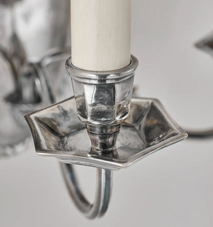 Ebury Sconce - Antique Silver