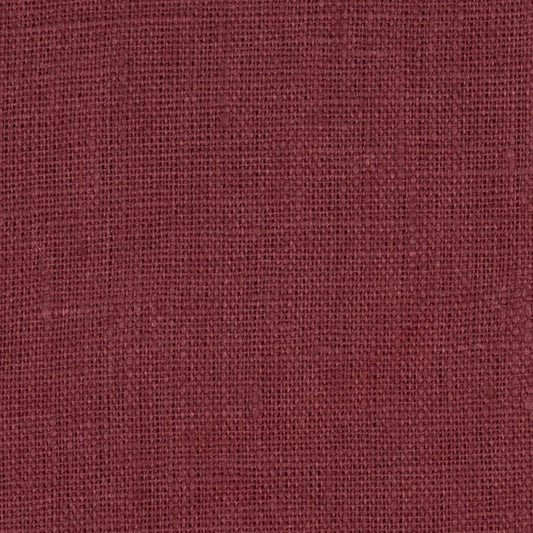 Light Weight Plain Linen - Scarlet
