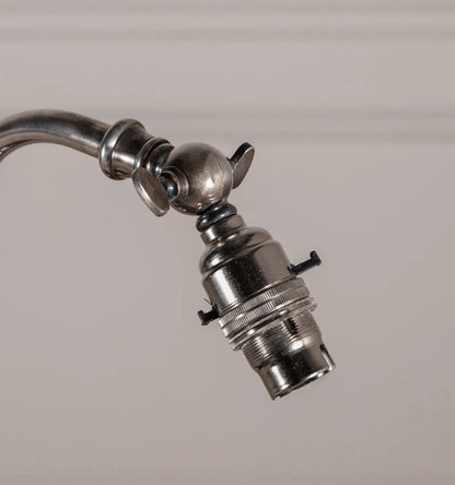 Lidbury Desk Lamp - Antique Silver