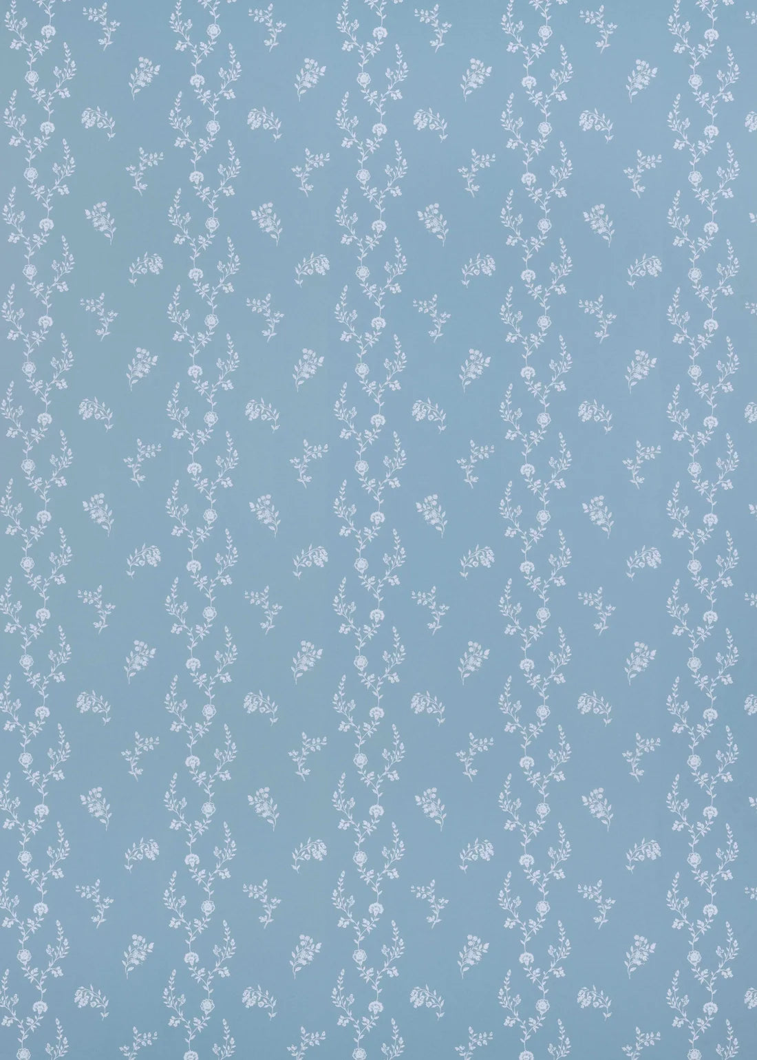 Indienne Lace Wallpaper - Jasper Blue