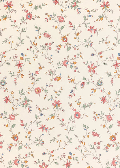 Indienne Trailing Wallpaper - Meadow
