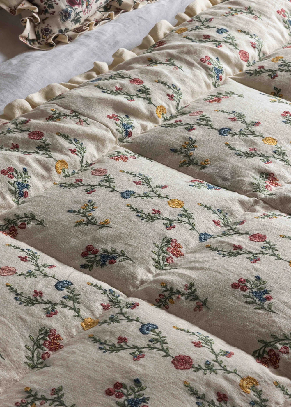 Indienne Vine Embroidery