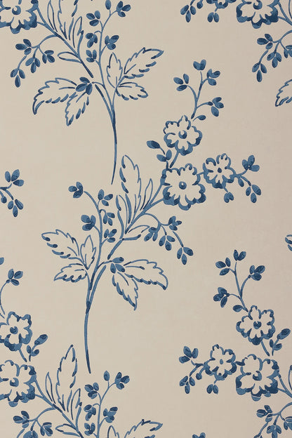 Colette Wallpaper - Indigo