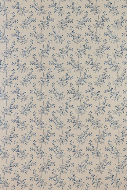 Colette Wallpaper - Indigo
