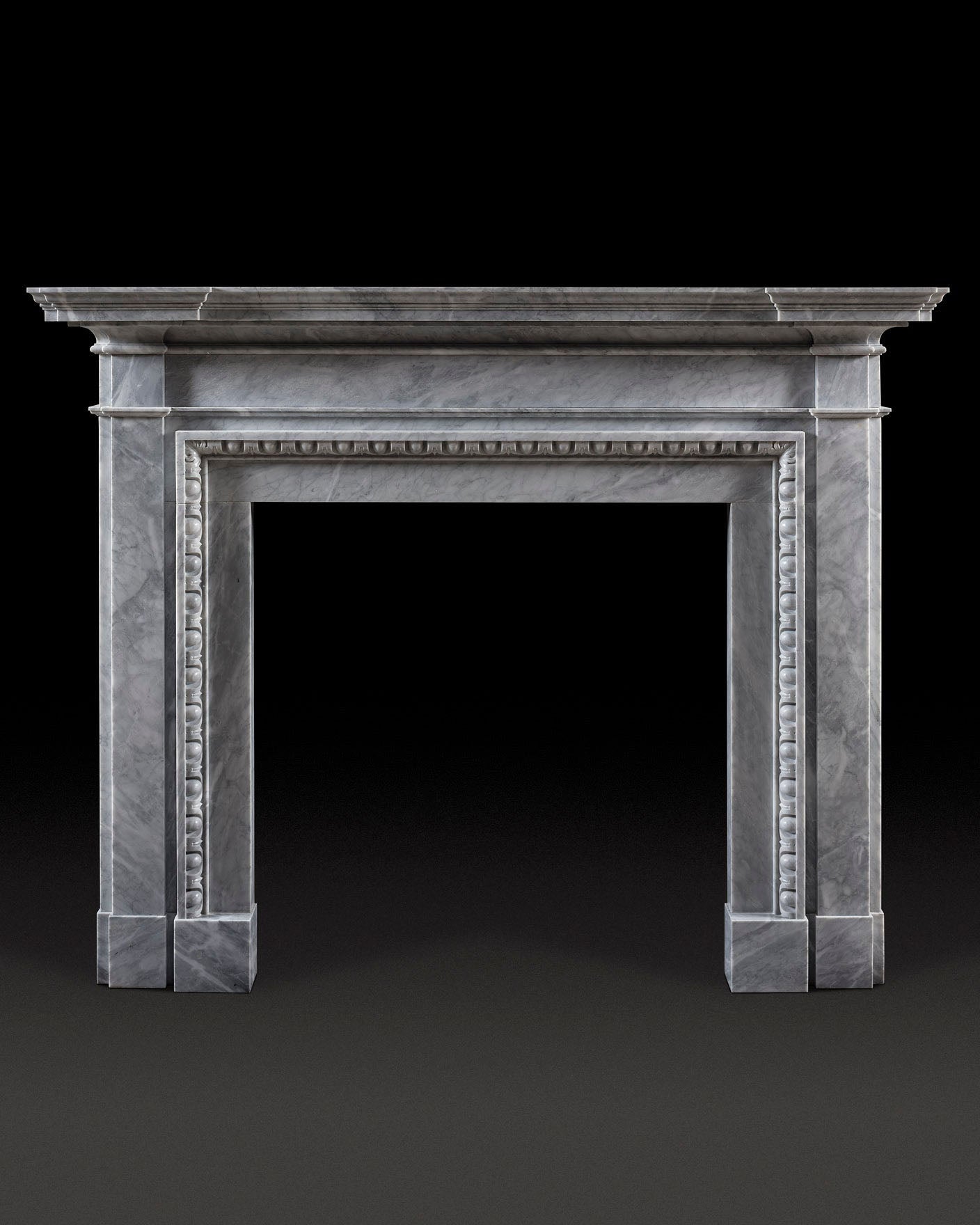 Balfour Chimneypiece - Bardiglio Marble