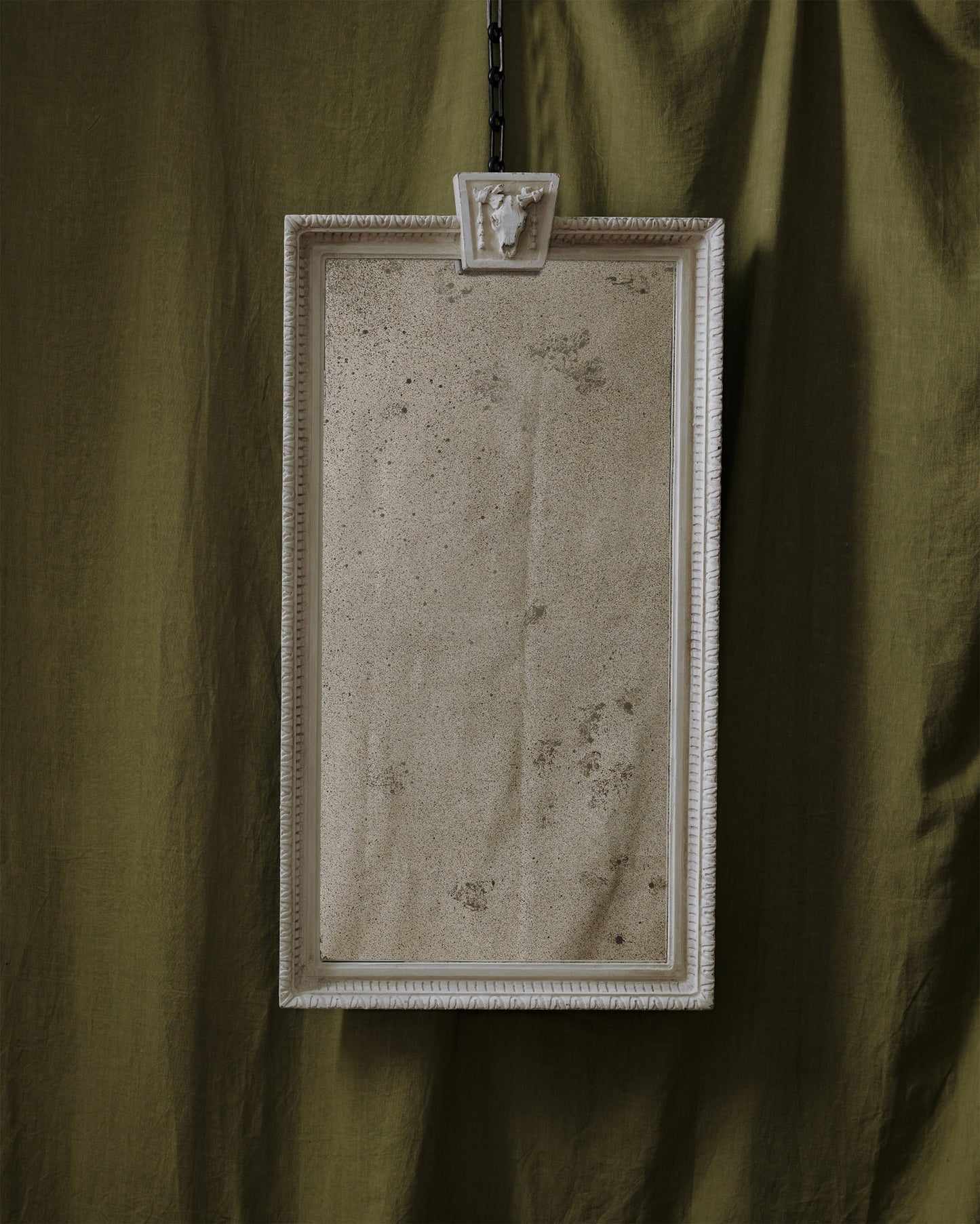 Bucranium Mirror - Rectangular