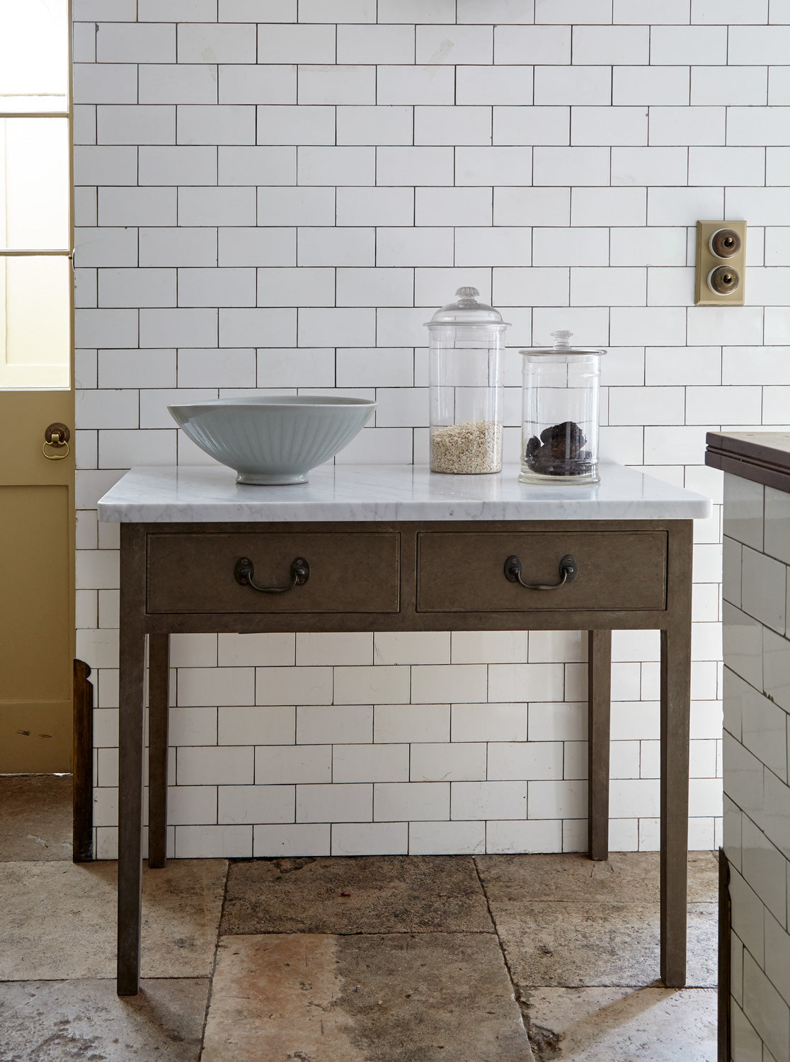 Harewood Table with Marble Top