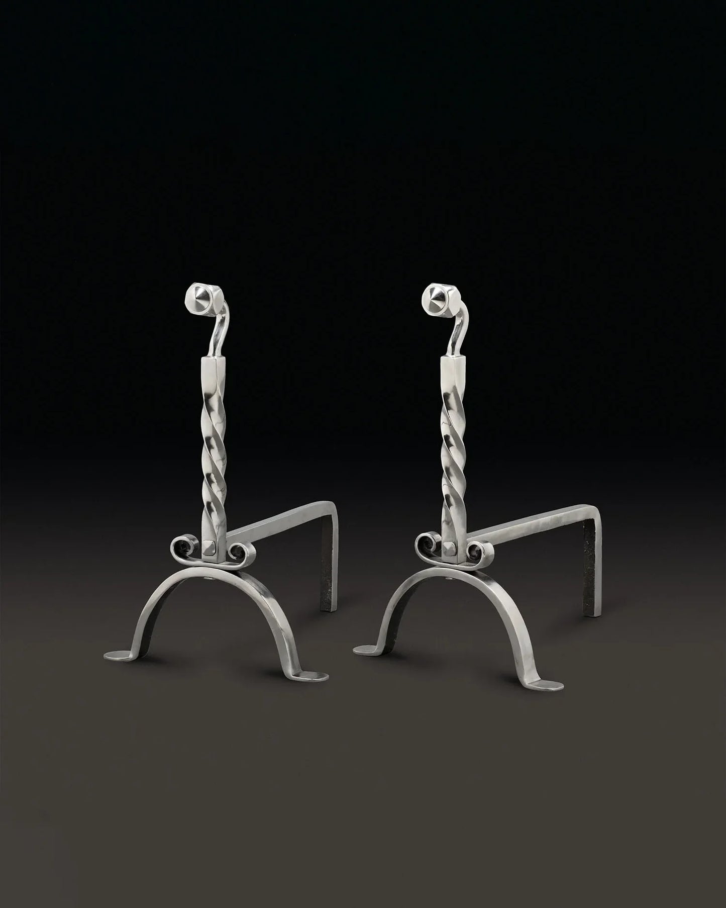 Lorimer Fire Dogs - Steel