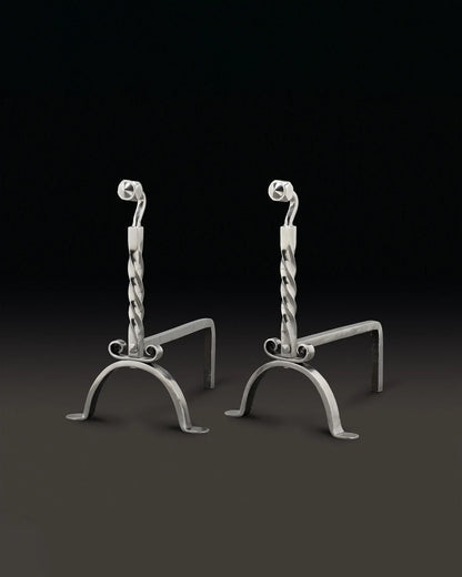 Lorimer Fire Dogs - Steel