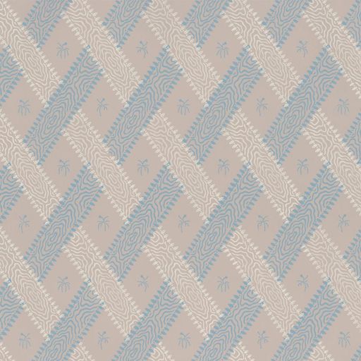 Apprentice Ribbon Trellis Wallpaper - 1