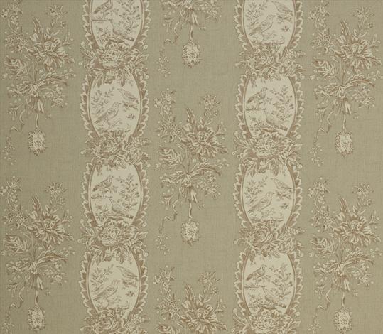 Les Oiseaux Wallpaper - Taupe