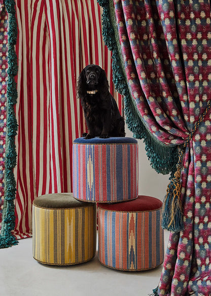Oulton Stripe - Scarlet