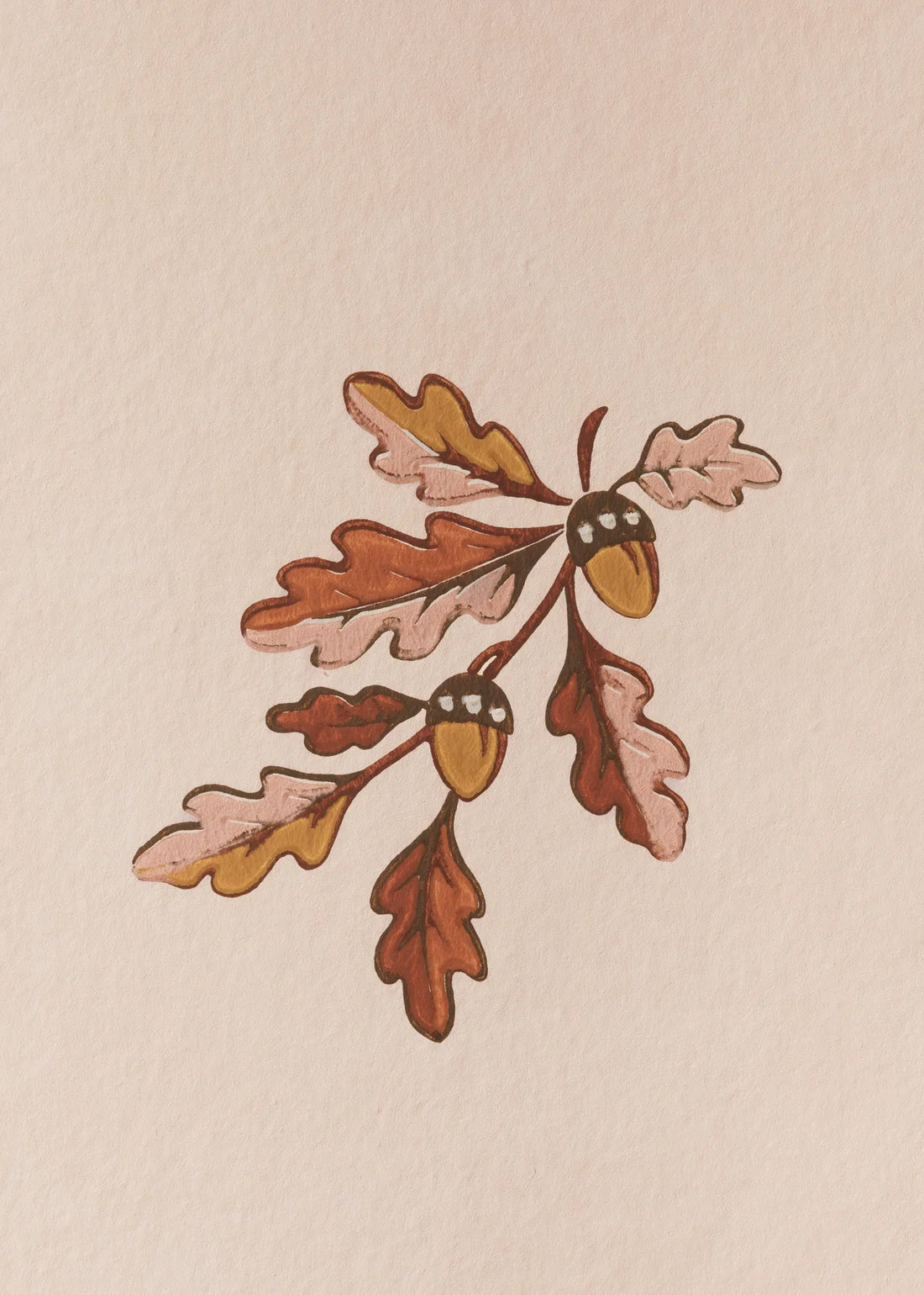 Oak Leaf Wallpaper - Autumn